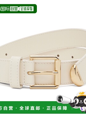 1h可退 香港直邮潮奢 Givenchy 纪梵希 女士 灰白色 Voyou 腰带 B