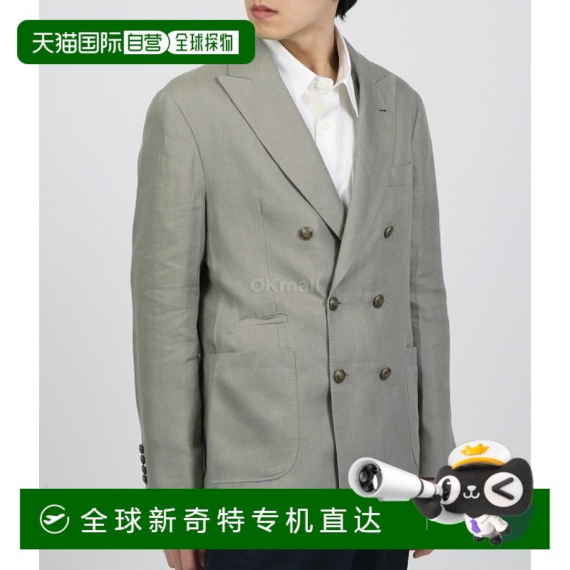 韩国直邮Brunello Cucinelli MS4427BBDF C068 纯皮革夹克 男士 2