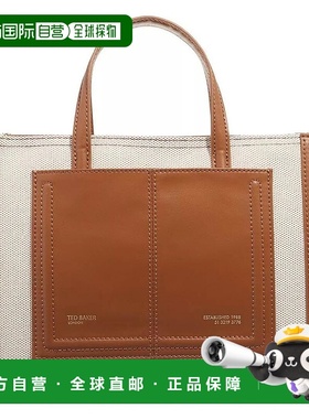 自营Ted Baker AKSANNA Medium Canvas Tote Bag AKSANNA Medium