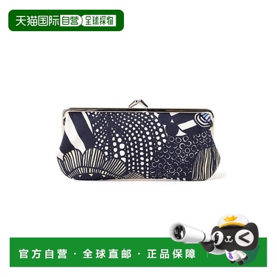 1h可退 日本直邮marimekko 男女同款 全棉 口金零钱包 多功能化妆