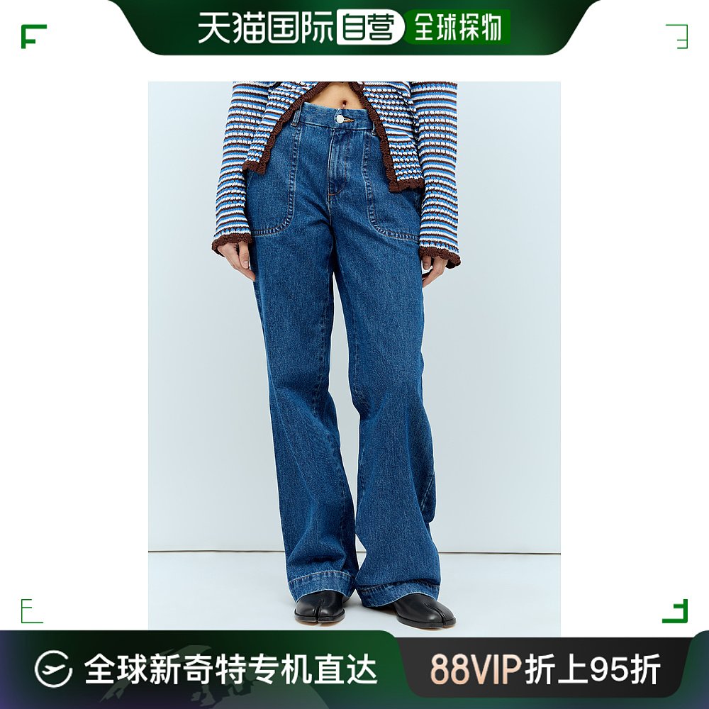 香港直邮潮奢 A.P.C.女士 Seaside牛仔裤 COGWDF09085