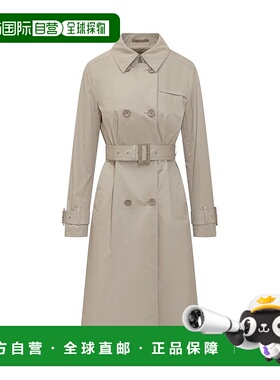 香港直邮HERNO 女士风衣 IM000183D13218Z1985-4 SS2025 浅棕色