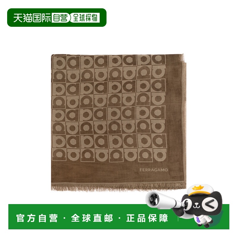 香港直邮FERRAGAMO/菲拉格慕男士围巾520143STGANCUBO785249EXPRE