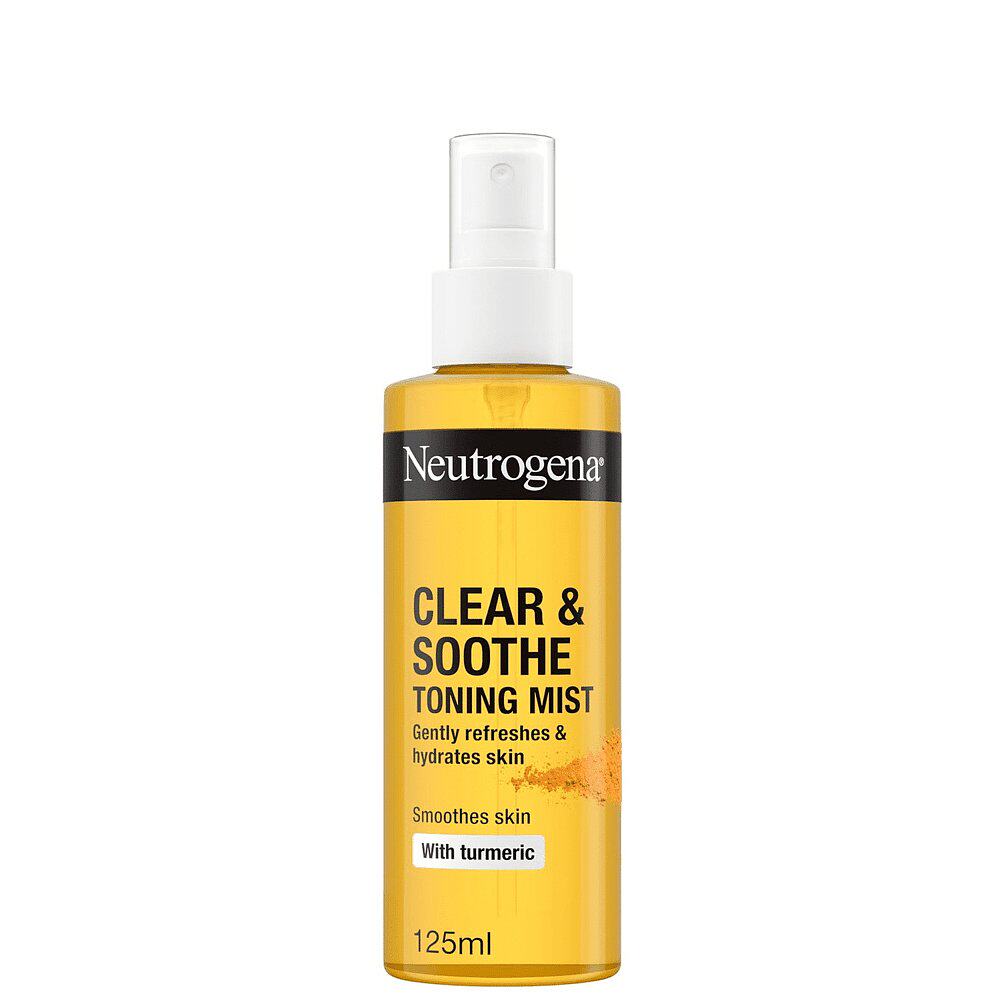 欧洲直邮英国露得清Neutrogena姜黄清透肌肤舒缓爽肤水补水125ml