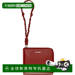 红色 Jil Sander 吉尔 香港直邮潮奢 Tangle 女士 桑达 零钱包