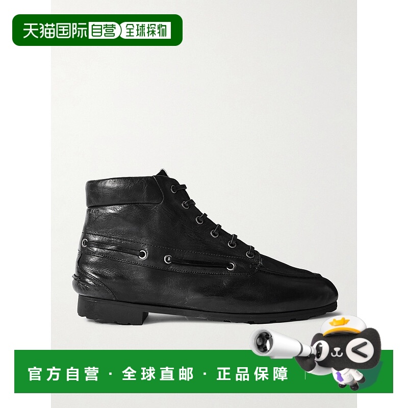 1h可退 香港直邮潮奢 Bally 巴利 女士 Paphos 皮质短靴 WB004LU9