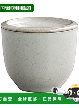 【日本直邮】Kinto碗和盖储物容器 CLK-153 90x80mm 土灰色 29571