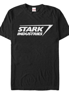 美国直邮Fifth Sun Marvel 男款钢铁侠斯塔克工业徽标短袖 T 恤