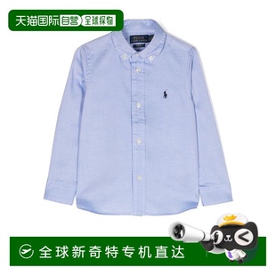 323819238002BSRBLUE长袖 香港直邮POLO 男童衬衫 RALPH LAUREN