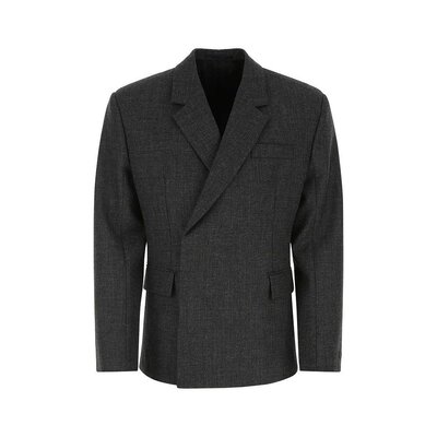 Prada 普拉达 男士 双排扣长袖西装外套 UGN204S22211CZ