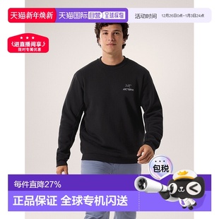 加拿大直发始祖鸟EMBLEM男款 抓绒卫衣 圆领套头户外长袖