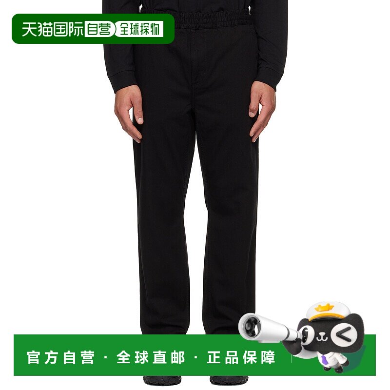 香港直邮潮奢 CARHARTT WIP 男士 黑色 Flint 长裤 I029919