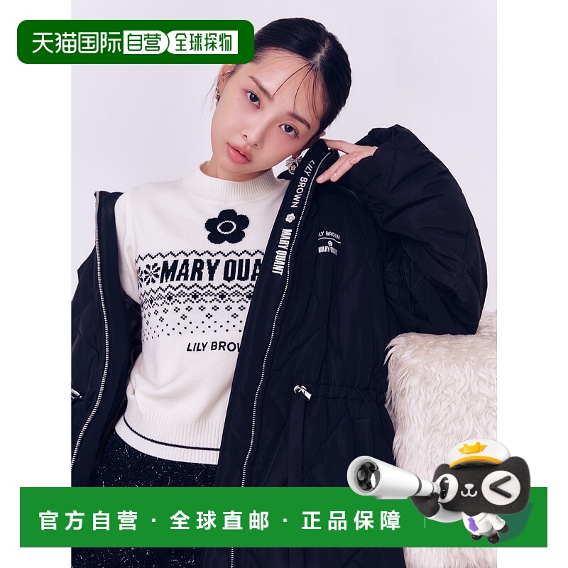 1h可退 日本直邮LILY BROWN×MARY QUANT 女装 克拉西克绗缝中长