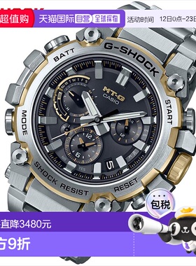 日本直邮卡西欧手表G-ShockMTG-B3000D-1A9JF智能手机链接太阳能