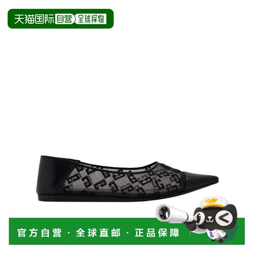 香港直邮GIVENCHY 女士休闲鞋 BE500TE2BR001 SS2025 黑色 尖头芭