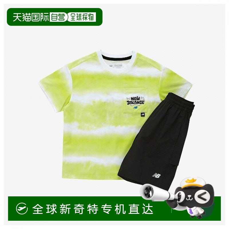 1h可退 韩国直邮newbalance  T恤短袖
