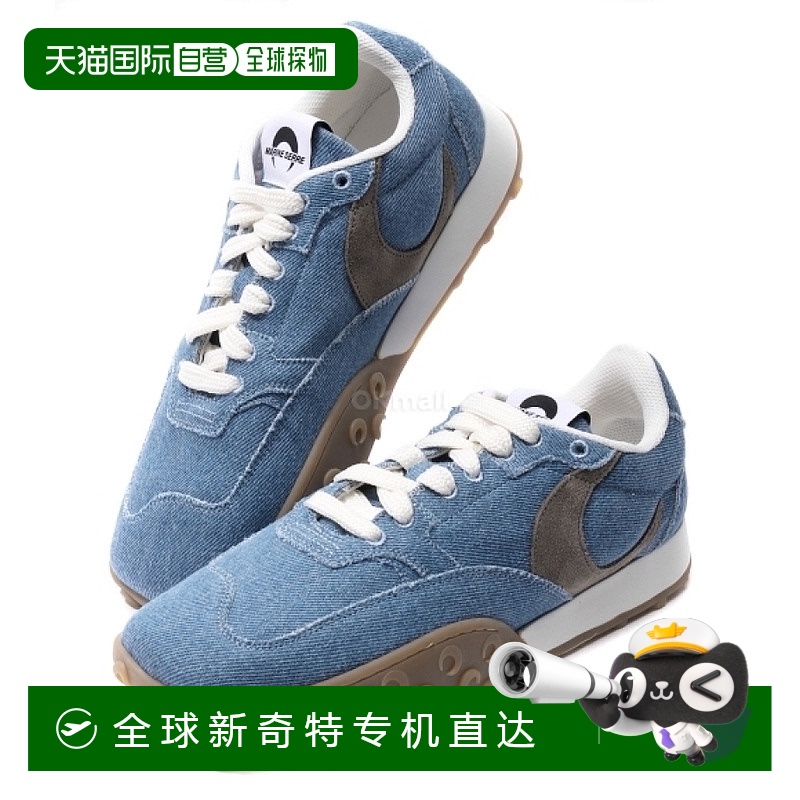 韩国直邮Marine Serre WFW006ACDEN0001 BL05运动鞋牛皮情人礼物