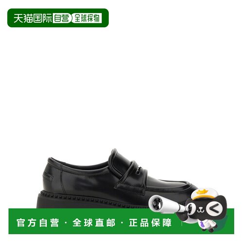 1h可退 香港直邮ASH 女士芭蕾乐福鞋 MIRACLEPOLISHCALFBLACK AW2