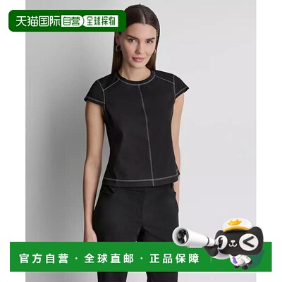【美国直邮】dkny/唐可娜儿 女士 上装T恤短袖上衣