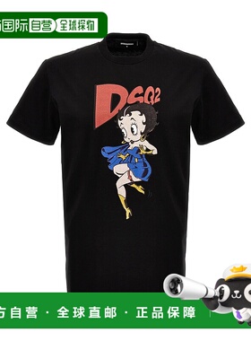香港直邮DSQUARED2 男士T恤 SS2024 S74GD1269S23009900短袖