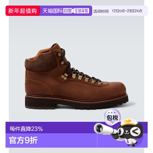 1h可退 潮奢 Polo Ralph Lauren 拉夫 劳伦 男士 皮质登山靴男鞋