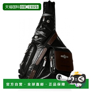 【日本直邮】DEVICE斜挎腰包单肩gear三角形腰包黑色休闲时尚简约