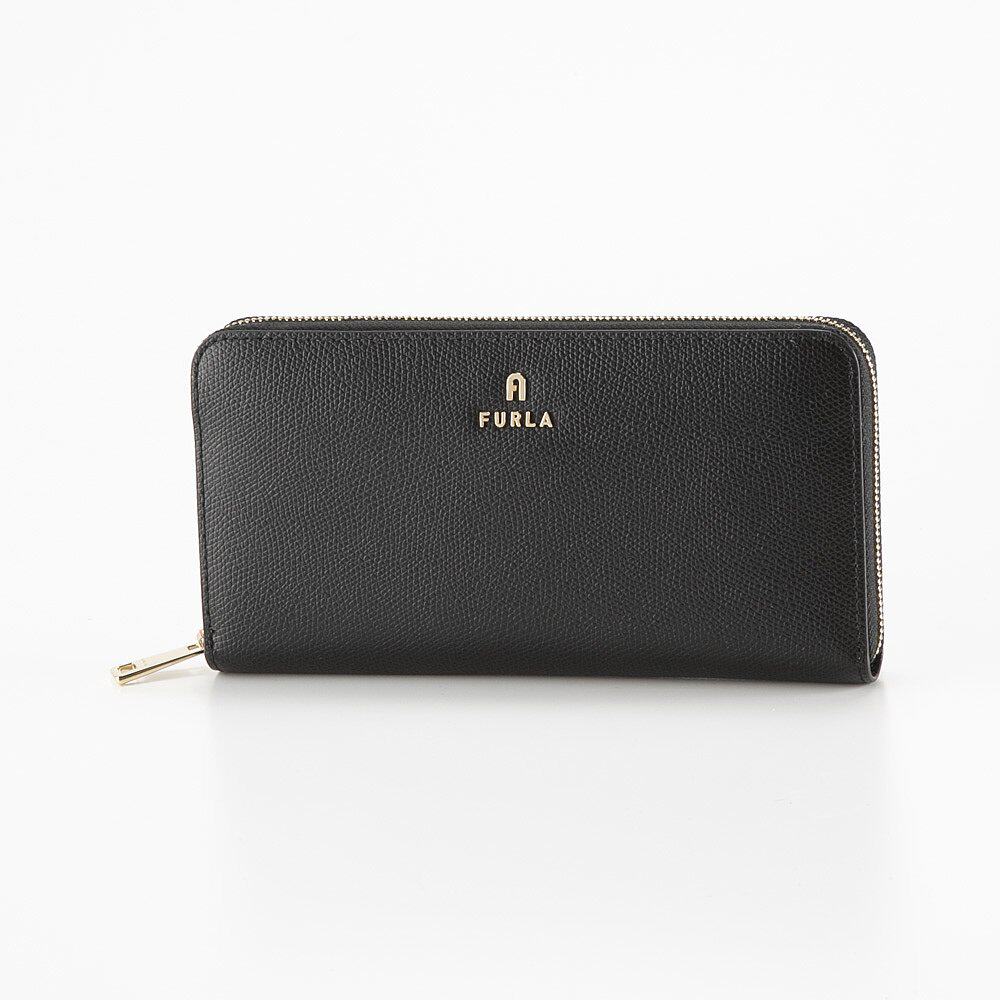 日本直邮 FURLA 钱包 CAMELIA 小牛皮圆形/NERO WP00322-ARE000