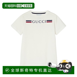 547559XJGYC9024 SS2025 香港直郵GUCCI 白色 短T 男童T恤 1h可退