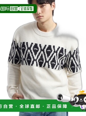 韩国直邮J.LINDEBERG Jalen 提花针织毛衣 (SMKW11183-U040) 圆领