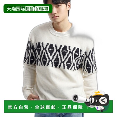 韩国直邮J.LINDEBERG Jalen 提花针织毛衣 (SMKW11183-U040) 圆领