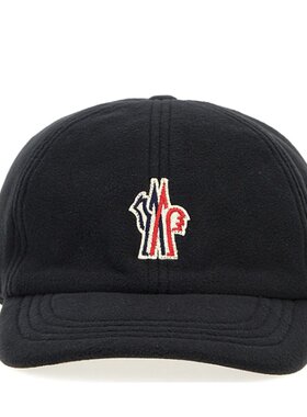 MONCLER 男士帽子 3B0000489AK8999 AW2024 黑色 Baseball cap