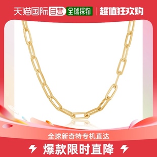 Silver Gold Clip Chain Paper Plated simonaSterling 5.5mm