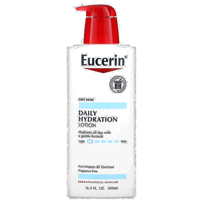 香港直邮eucerin优色林乳液温和保湿补水500ml正品身体乳