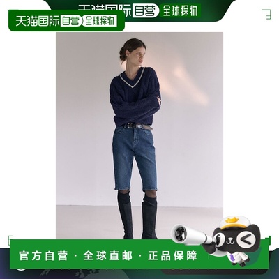 韩国直邮LOEUVRE 女士女装牛仔裤 Winter Denim Biker Shorts SJ3W