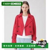 风衣 1h可退 55F01505_ CRESTBRIDGE 女士短款 日本直邮BLUE LABEL