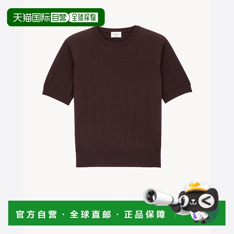 欧洲直邮SAINT LAURENT 圣罗兰 25秋冬 841336Y76TC2017 女士 短T