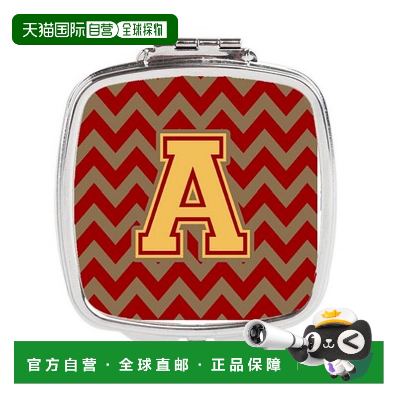 自营 Carolines Treasures CJ1048-ASCM 字母 A 雪佛龙石榴正品