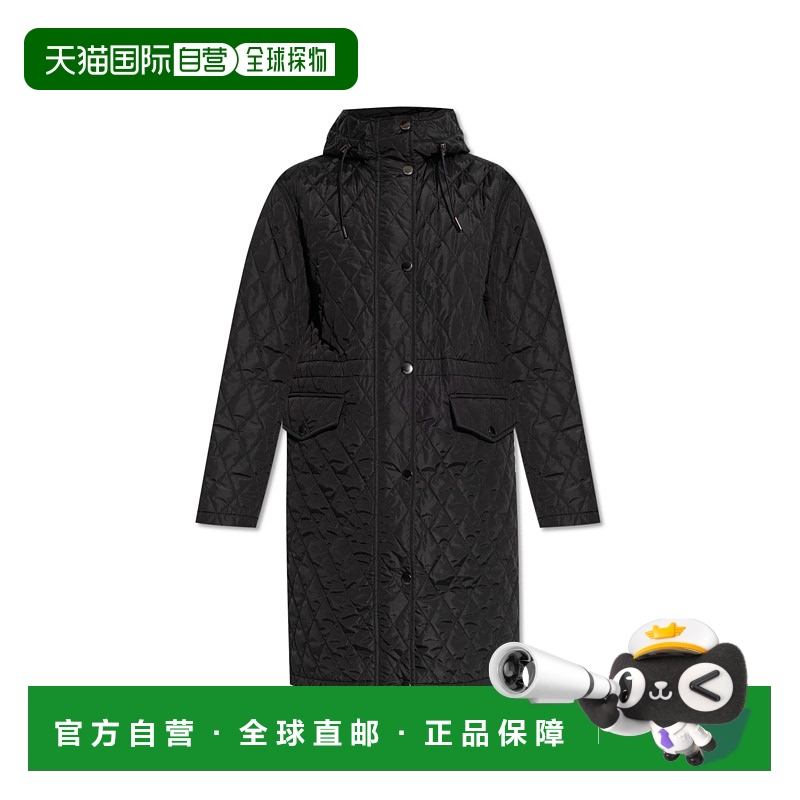 1h可退 香港直邮BURBERRY 女士大衣 8110325A1189BLACK AW2025 黑