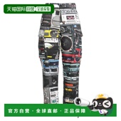 black黑色 1h可退 舒 女士 休闲长裤 香港直邮Moschino 莫斯奇诺