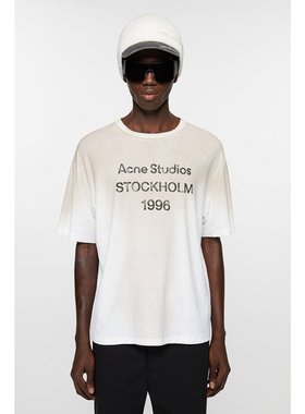 欧洲直邮Acne Studios/艾克妮1996系列字母Logo印花T恤明星同款