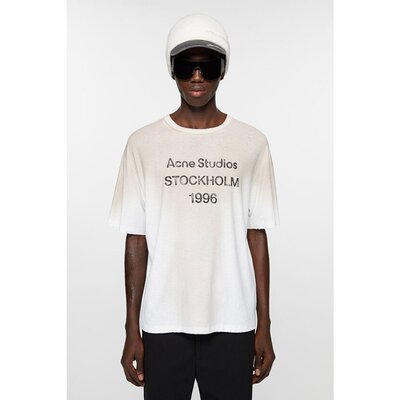 欧洲直邮Acne Studios/艾克妮1996系列字母Logo印花T恤明星同款