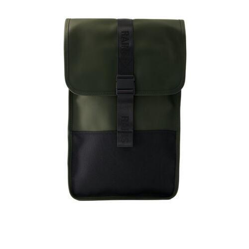 RAINS 男士双肩包 14400GREEN AW2023 黑色 徽标双肩包