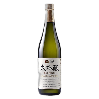 日本直邮白鹤大吟酿清酒山田锦米酒口感清爽香气独特浓郁720ml