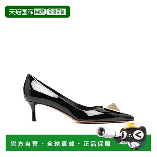 Women华伦天奴铆钉单鞋 漆皮高跟鞋 22FW 香港直邮VALENTINO