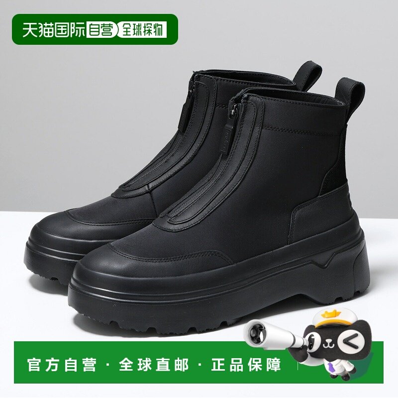 日本直邮HUNTER 女士 Explorer 踝部拉链厚底雨靴 (WFS1000LNY)轻