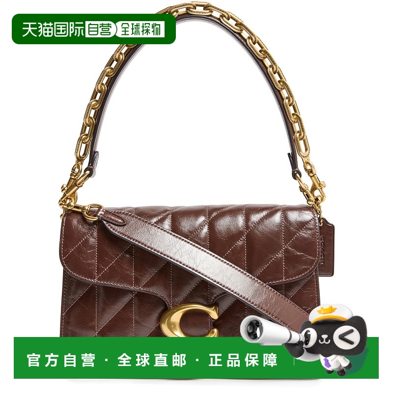 1h可退 香港直邮潮奢 Coach 蔻驰 女士 Tabby 链条肩包  舒适时尚