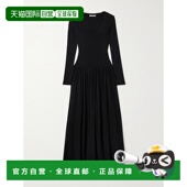 香港直邮潮奢 Amal ULLA 1h可退 JOHNSON 女士 褶皱弹性针织长款