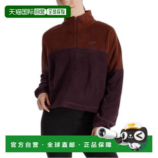 日本直邮New Balance Half Zip Polar Fleece 舒适柔软宽松卫衣