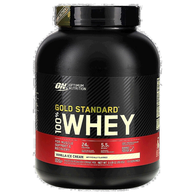 香港直发Optimum  Nutrition欧普蒙特全乳清蛋白粉增加肌肉2.27kg