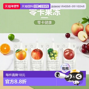 韩国直邮OLIVE YOUNG专享 Delight 零卡饱腹感水果魔芋吸吸果冻 6